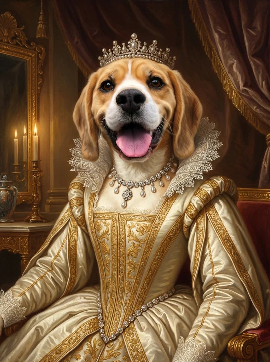 The Renaissance Queen - AI portrait
