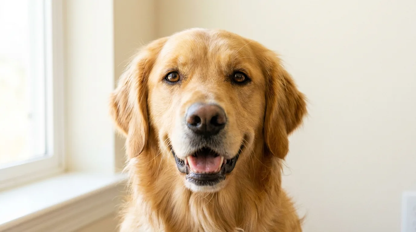 A pet portrait created from a clear reference photo